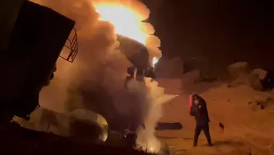 Sabaha karşı feci kaza: TIR alev topuna döndü