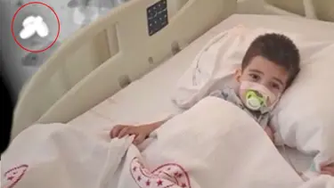 Pil ve mıknatıs yutan çocuğun bağırsakları yandı