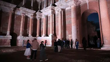 Sardes Antik Kenti'nde gece müzeciliği deneyimi