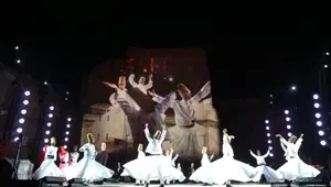 Kolezyum'un önünde Mevlevi Sema Töreni yapıldı