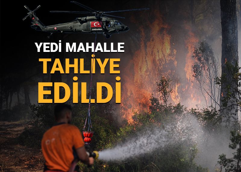İzmir'de orman yangınları kontrol altına alındı
