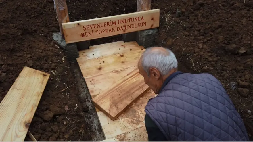 ''Mezarım ağaçtan olsun'' deyip kolları sıvadı 1