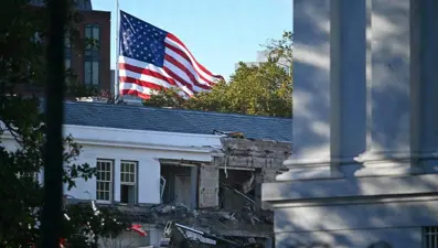 Trump'ın 250 milyon dolarlık hayali: Beyaz Saray'da yıkım başladı