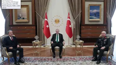 Cumhurbaşkanı Erdoğan Akar ve Güler'i kabul etti