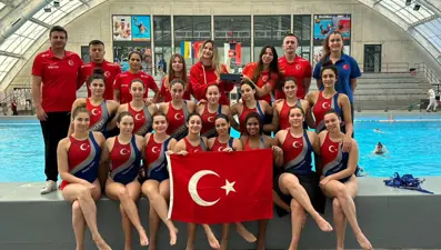 A Milli Kadın Sutopu Takımı şampiyon oldu