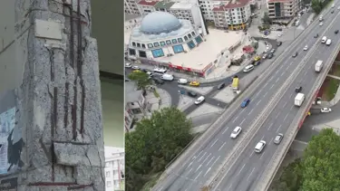 Esenyurt'ta büyük tehlike: Balıkyolu Köprüsü parça parça dökülüyor