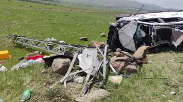 Varto’da feci kaza: 1 ölü, 4 yaralı