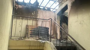 Yangın çıkan dairede kadın cesedi bulundu