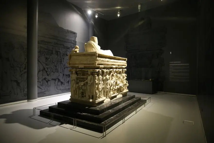 Roma dönemine ait Antakya Lahdi müzede özel alanda sergileniyor 3