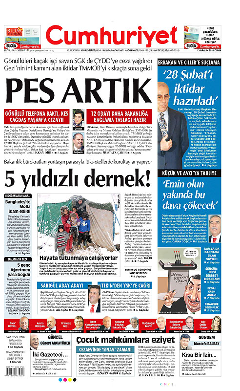 Günün Manşetleri 13 Aralık 2013 | NTV Haber