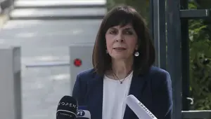 Yunanistan Cumhurbaşkanı Sakelaropulu Meis Adası'nı ziyaret etti