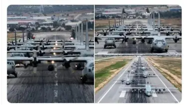 Yunanistan'dan tepki çeken C130 paylaşımı: "Günün fotoğrafı" diye paylaştılar