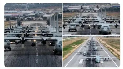 Yunanistan'dan tepki çeken C130 paylaşımı: "Günün fotoğrafı" diye paylaştılar