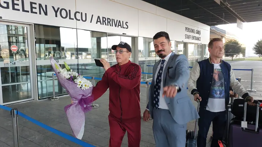 Holywood yıldızı Jean Claude Van Damme Bodrum’da 1