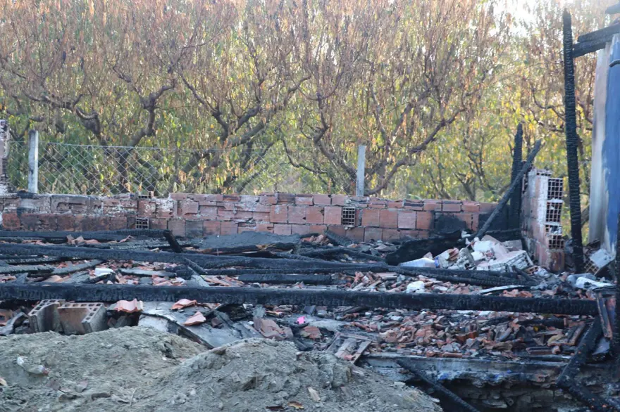 SOBA DEVRİLDİ, YANGIN ÇIKTI 2