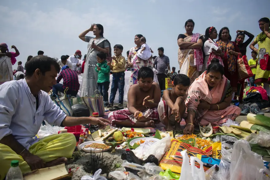 Hindistan'da Ashoka Ashtami Festivali kutlamaları yapıldı 23