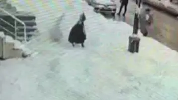 Çatıdan düşen kar yığını can aldı 