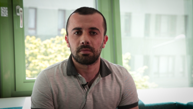 Burnunda tümör olan Azeri hasta Ankara’da “nefes” aldı