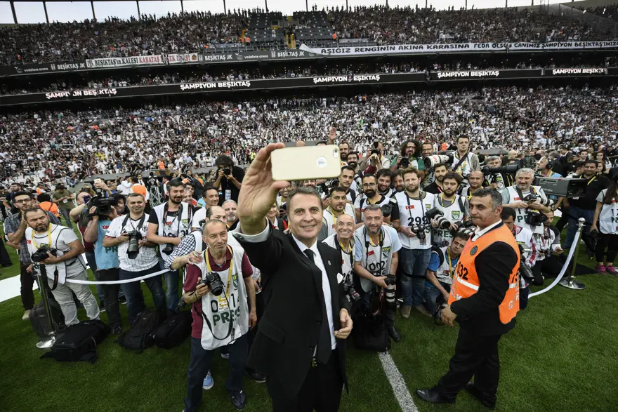 Şampiyon Beşiktaş kupasına kavuştu 5