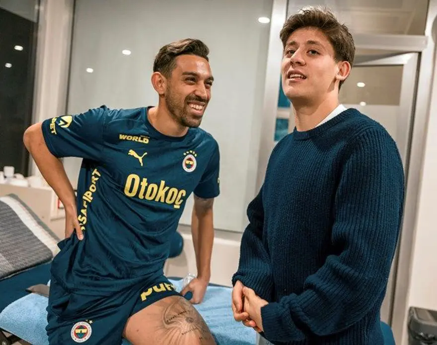 Milli futbolcu Arda Güler Fenerbahçe Can Bartu Tesisleri'nde 1