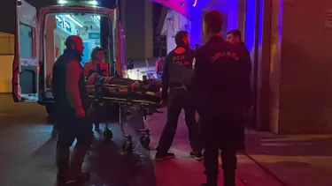 Üzerine kömür yığını düşen maden işçisi yaralandı