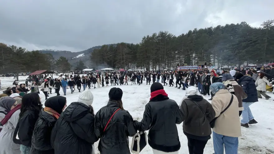 Abant'ta hamsi festivali: 2 ton balık tüketildi 5