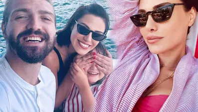 Şükran Ovalı ailesiyle tatilde: Caner Erkin kayıtsız kalamadı
