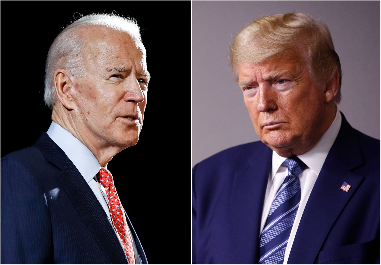 Trump, anketlerde Biden'ın önüne geçti