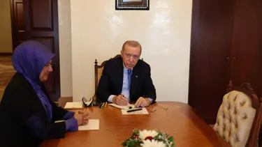 Cumhurbaşkanı Erdoğan, Gazze için kurban bağışında bulundu