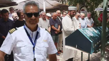 Düşen uçakta hayatını kaybeden pilot Mehmet Demirci son yolculuğuna uğurlandı