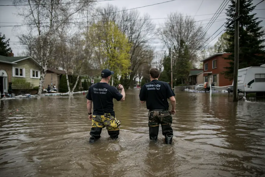 Kanada'da sel felaketi 16 Kanada'da sel felaketi 16