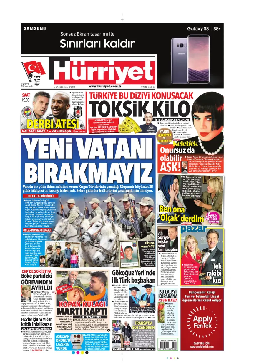 Günün gazete manşetleri - 07.05.2017 7