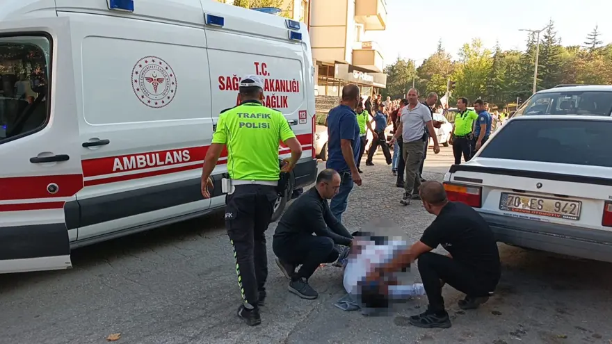 Ailesi yanında dehşeti yaşadı: Bıçakla saldıran husumetlisi ile birlikte ağır yaralandı! 2