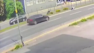 Zonguldak'ta feci kaza: Motosiklet havada takla attı