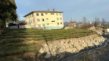 Rize'de heyelan nedeniyle eğitime ara