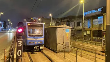 İstanbul'da tramvay seferlerinde aksama