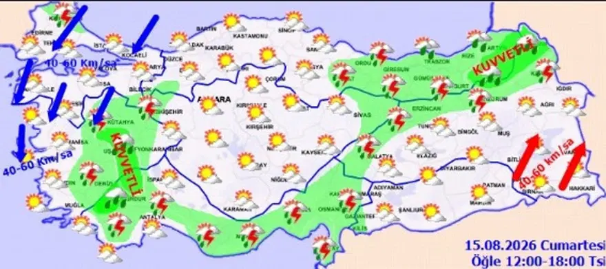 BUGÜN HAVA NASIL OLACAK? 2 BUGÜN HAVA NASIL OLACAK? 2