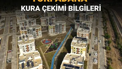 TOKİ Adana kura çekimi ne zaman, saat kaçta? TOKİ Adana Çukurova, Seyhan, Yüreğir, Ceyhan) kura çekimi canlı yayın