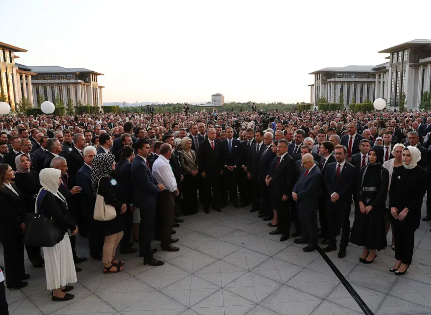 Beştepe'de 30 Ağustos Zafer Bayramı resepsiyonu 11