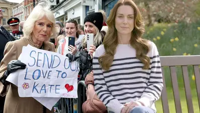 Görevler ona kaldı! Kraliçe Camilla: Kate desteğiniz için minnettar