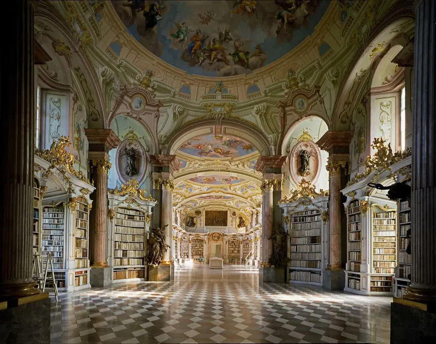 Admont Abbey Kütüphanesi, Admont, Avusturya 18