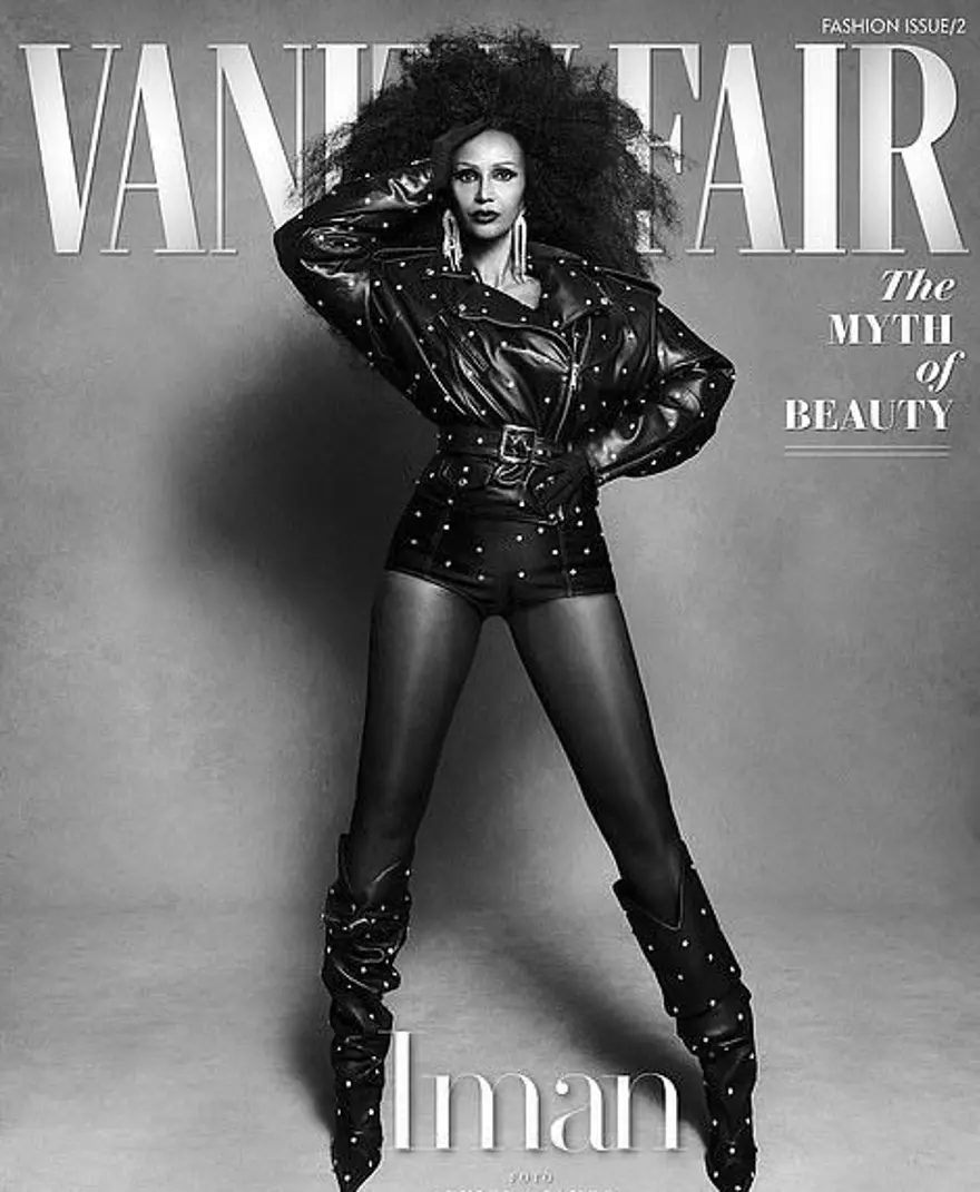 Bir dönemin en ünlü süper modelleri dergi kapağında 13