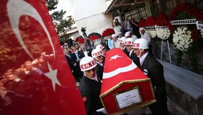 Pençe Harekatı şehidine veda