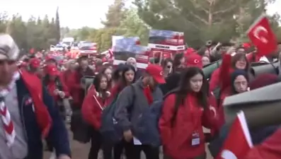 Çanakkale Zaferi'nin 110. yılı: 57. Alay Vefa Yürüyüşü başladı