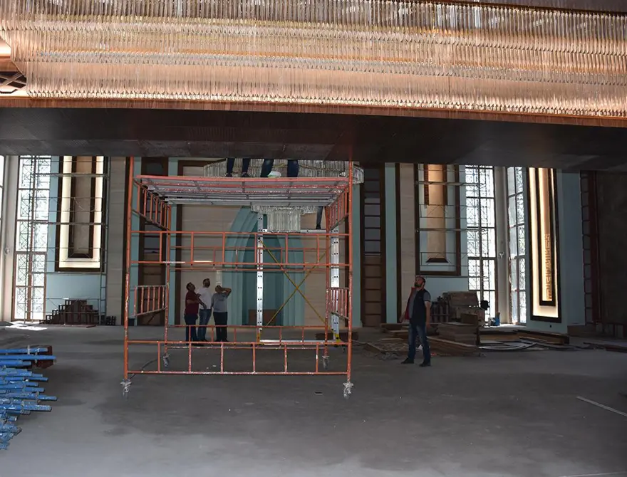 Hulusi Akar Camii'ni Cumhurbaşkanı Erdoğan açacak 3