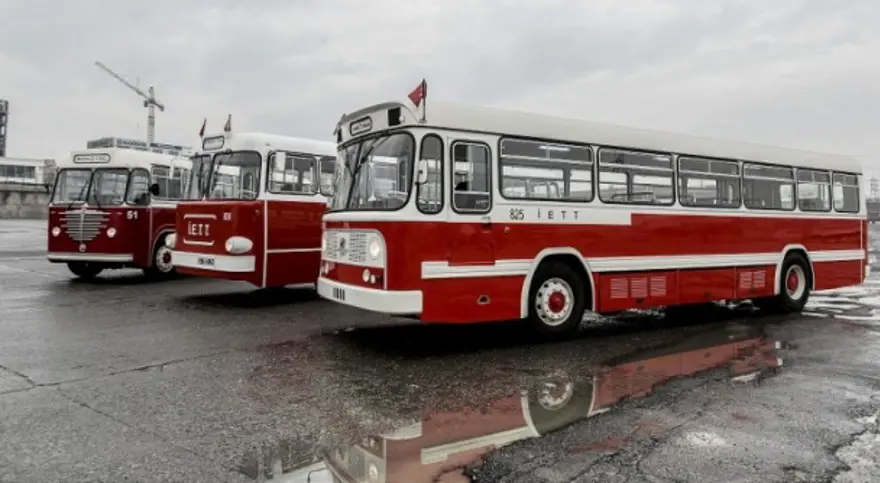 İETT'nin nostaljik araçları yollarda 7