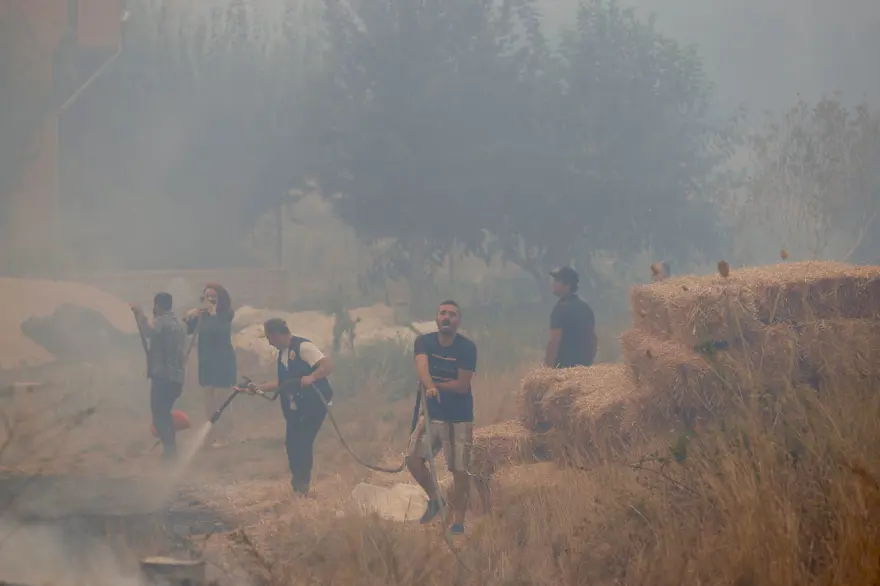 Antalya Manavgat'ta orman yangını 5