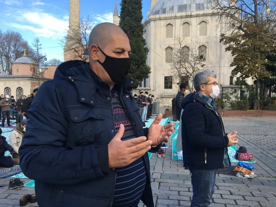 Cuma namazının ardından 'Yağmur duası' yapıldı 16