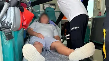 Adıyaman'da merdiven kazası:  Yuvarlanan çocuk yaralandı