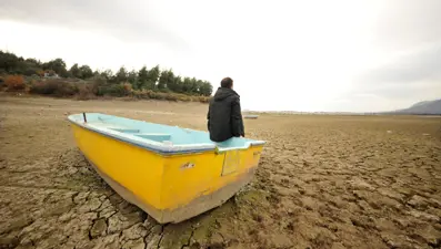 Gölbaşı Barajı'nın yüzde 70'i kurudu